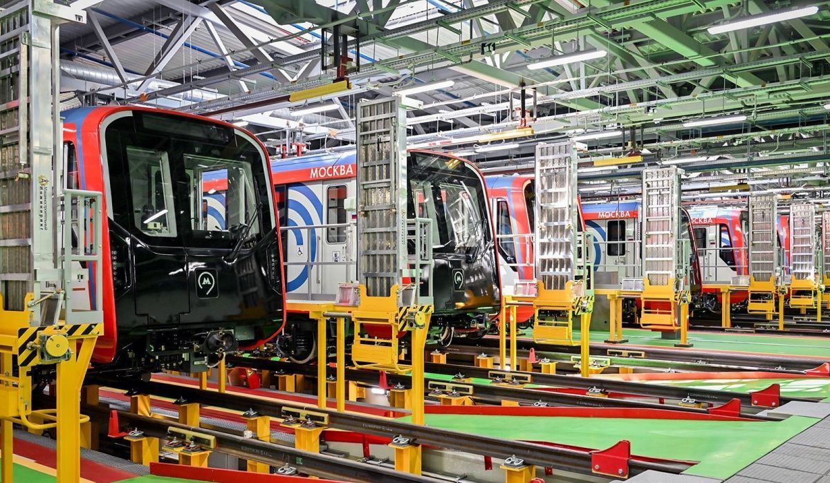 Более 60 новых вагонов "Москва-2024" пополнят московский метрополитен Более 60 новых вагонов "Москва-2024" пополнят московский метрополитен