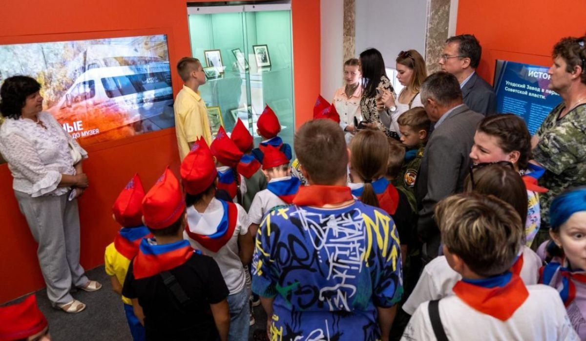 Детский центр «Победитель» открыли в филиале Музея Победы в Калужской области