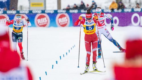 Впервые за 17 лет: российские лыжницы выиграли этап Кубка мира в Норвегии