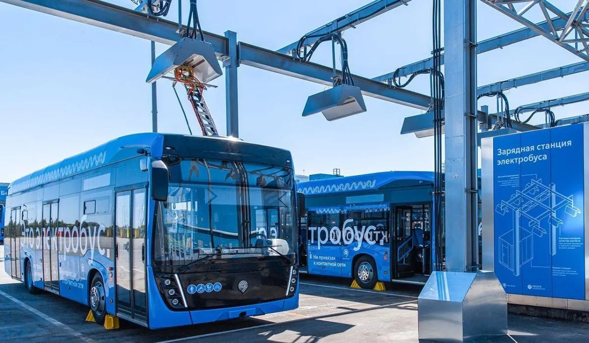 В этом году в Москве построят 94 ультрабыстрые зарядные станции для электробусов 