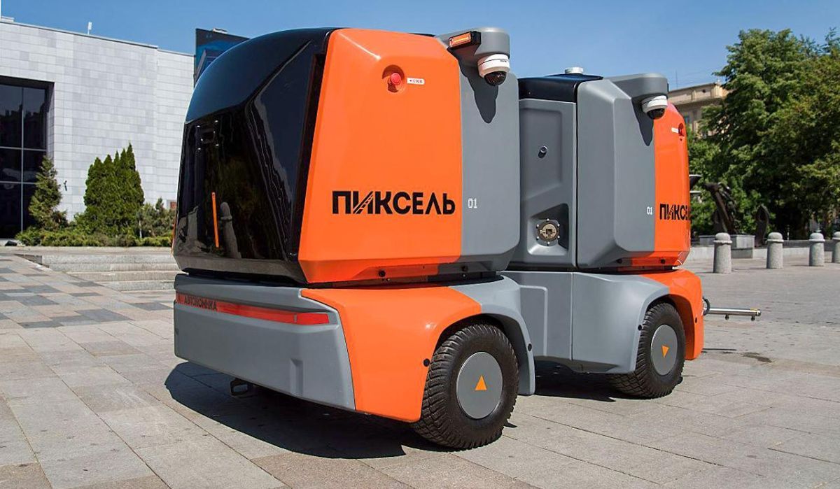 В парках Москвы чистоту будет наводить робот-уборщик