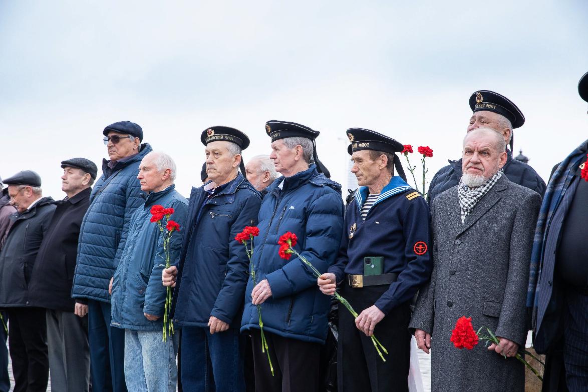 В Музее Победы встретились ветераны боевого корабля «Минск»