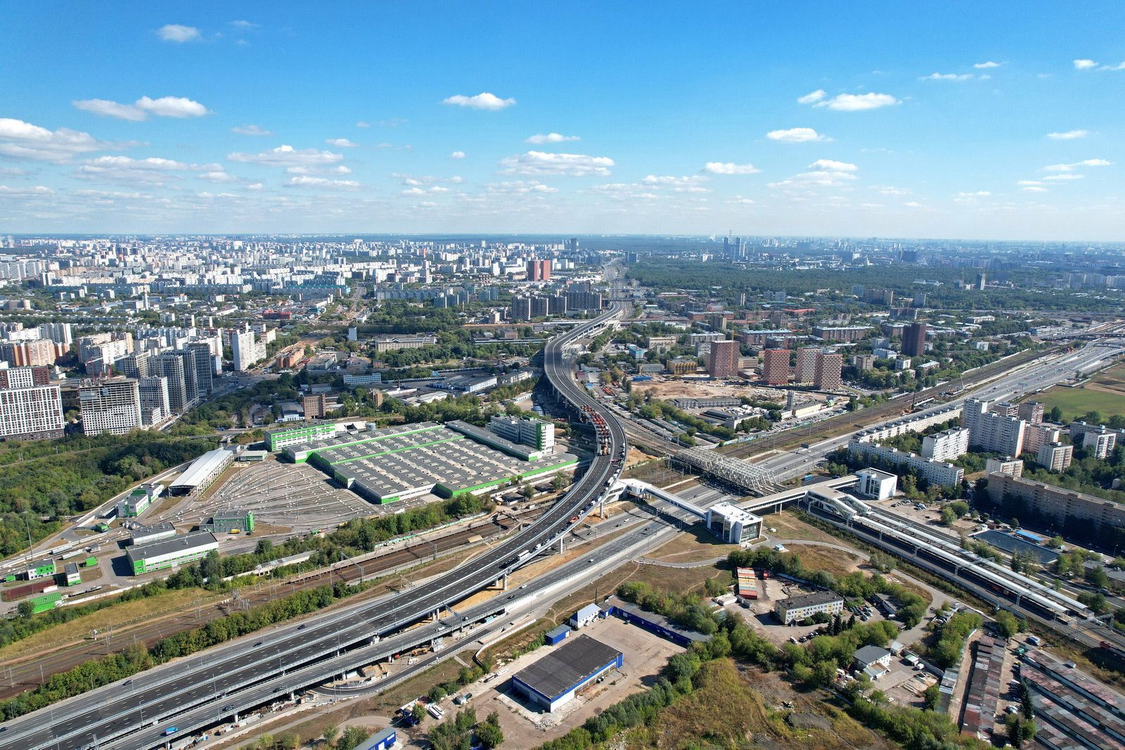 Стало известно, когда в Москве завершится строительство южной части МСД