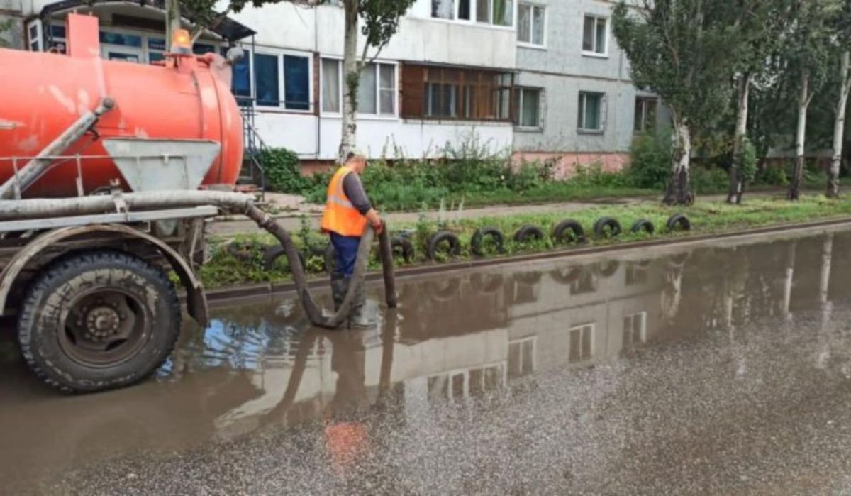 В Омской области в срочном порядке ликвидируют последствия сильнейшего ливня 