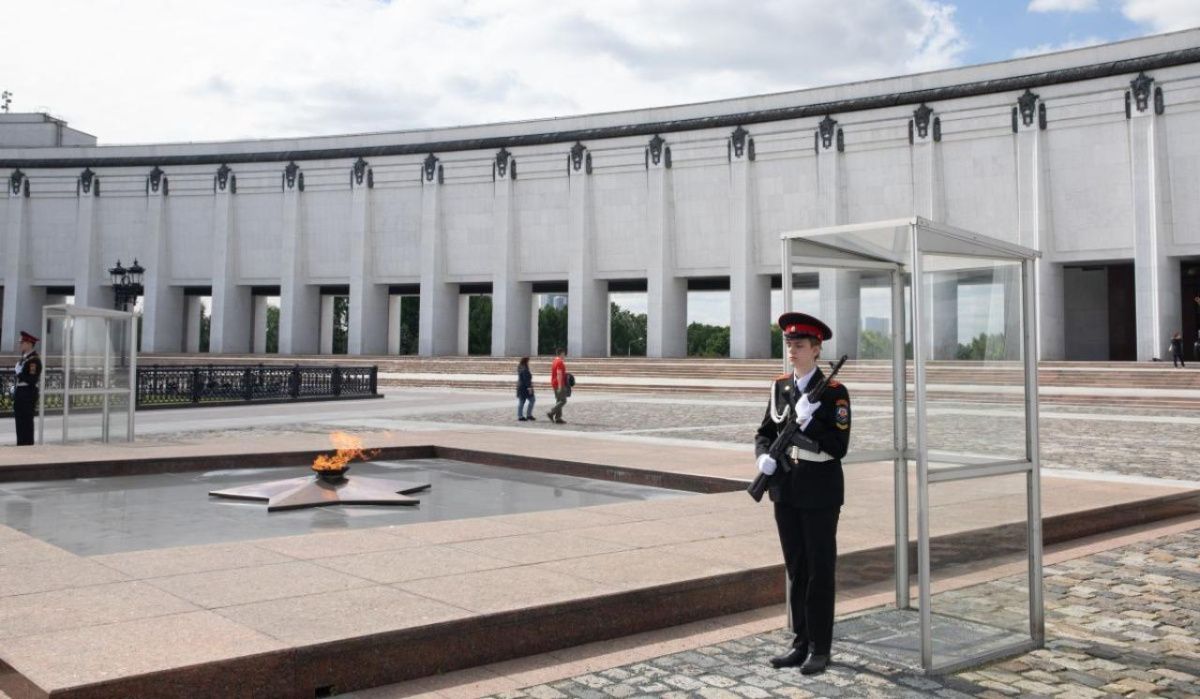 Московские кадеты заступят на вахту почётного караула около Музея Победы