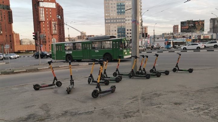 В Новосибирске запретят езду на самокатах