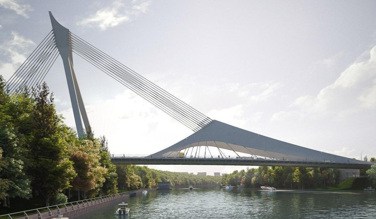 В Москве до конца 2028 года построят четыре вантовых моста