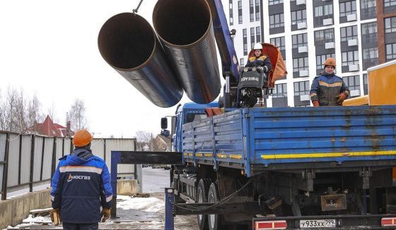 В Южном Бутове началось строительство газопровод высокого давления