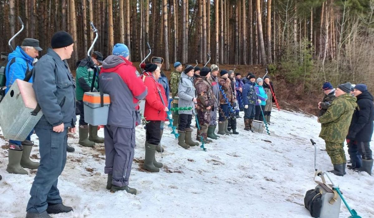 В Чайковском состоялись соревнования по подлёдной рыбалке 