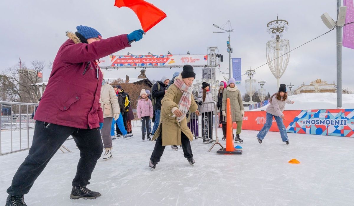 Фестиваль "Московские молнии" пройдет на катке ВДНХ