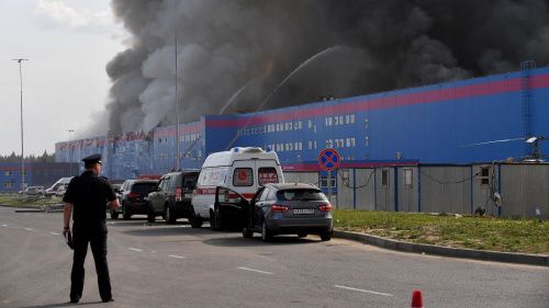 Пожар на складе OZON в Подмосковье тушили 5 дней