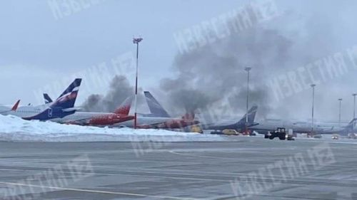 В аэропорту Шереметьево произошёл пожар