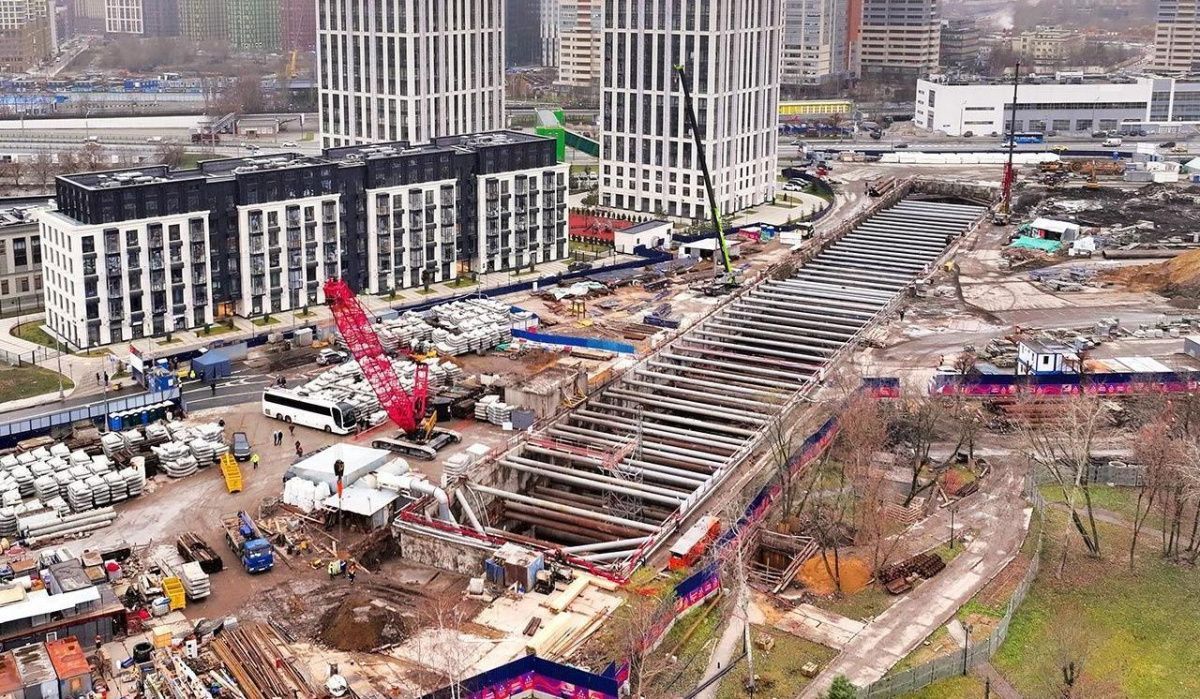 Началась проходка тоннеля между станциями «Остров мечты» и «Кленовый бульвар» в Москве