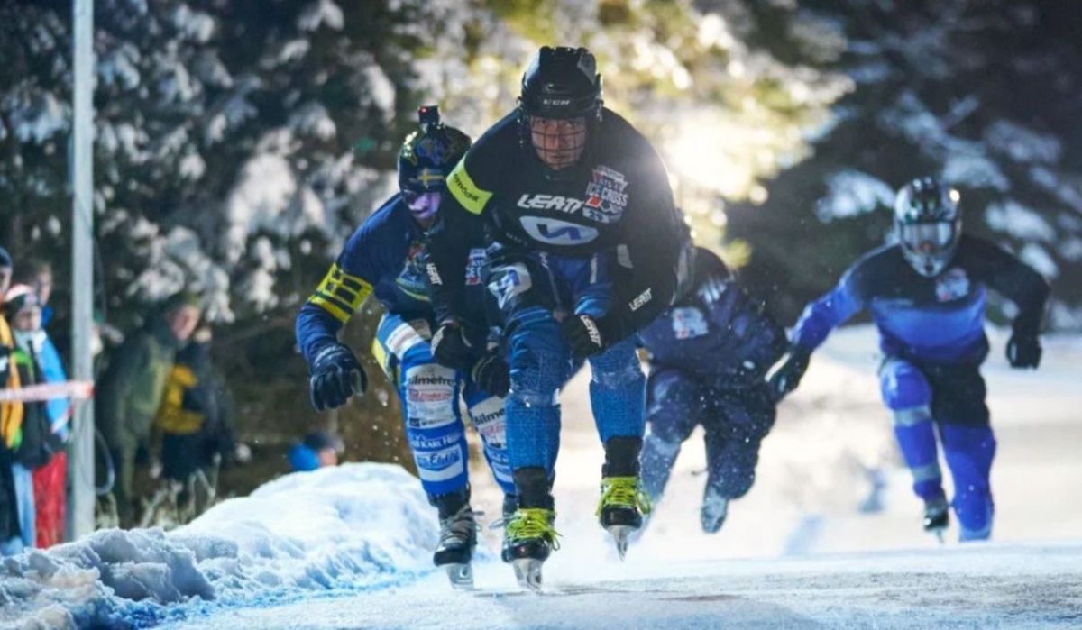 Владимир Бахмутов выступил под флагом России на мировом айс-кроссе в Австрии