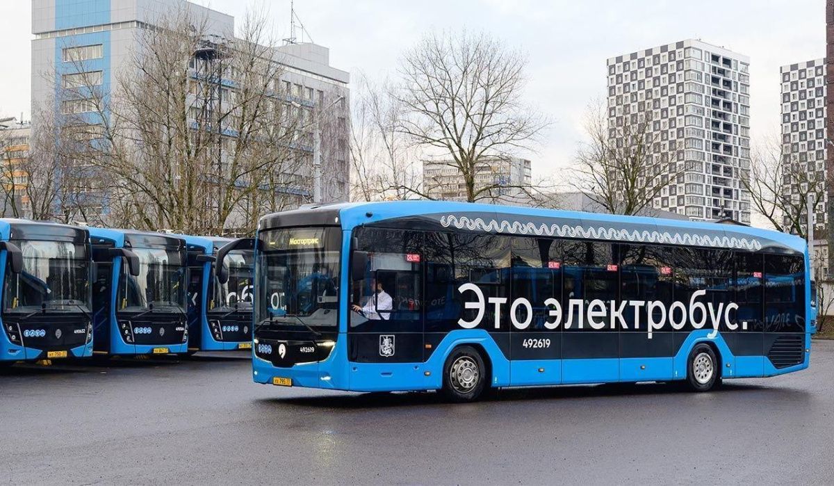 Электробусы заменили автобусы на маршруте № 793 в Москве