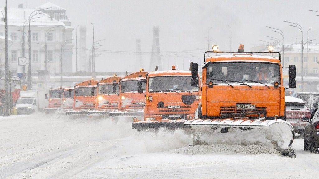 В Москве отчитались об уборке снега