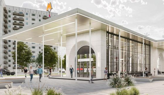 Мэр Москвы представил облик новой станции метро «Кленовый бульвар»