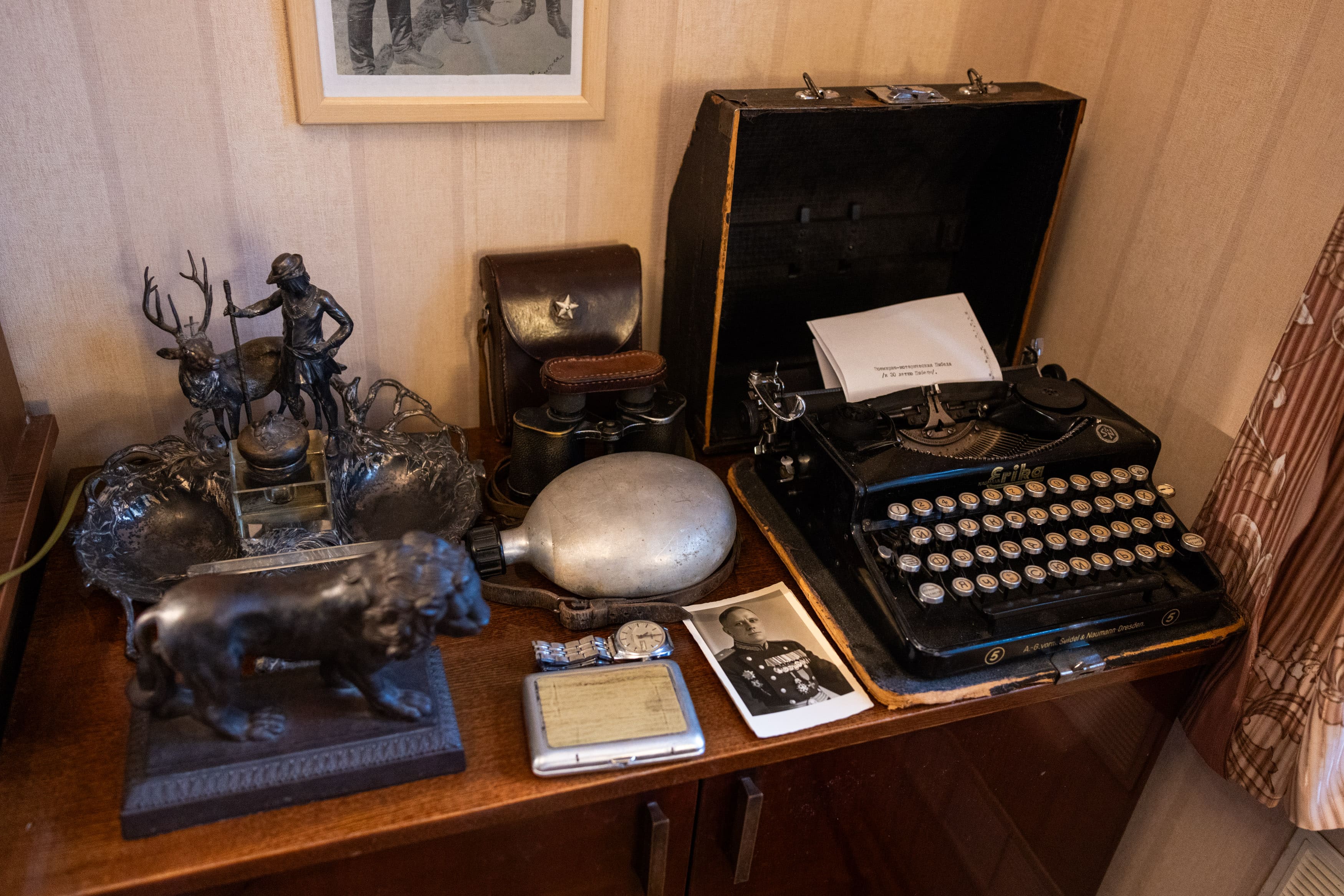 Реликвии военного разведчика пополнили экспозицию Музея Победы Реликвии военного разведчика пополнили экспозицию Музея Победы