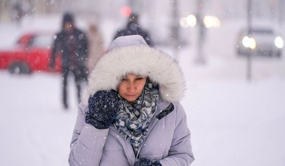 Мокрый снег с порывистым ветром ожидается в Москве