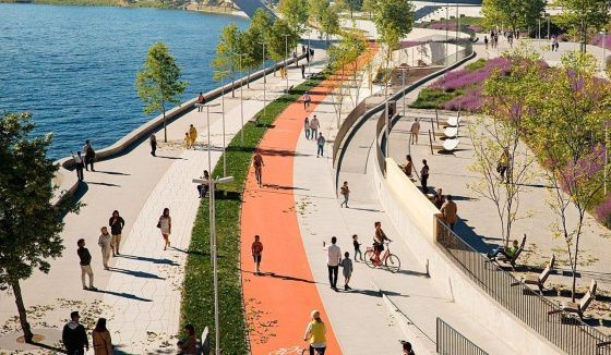 Собянин: Благоустройство новых набережных Москвы в ближайшие годы