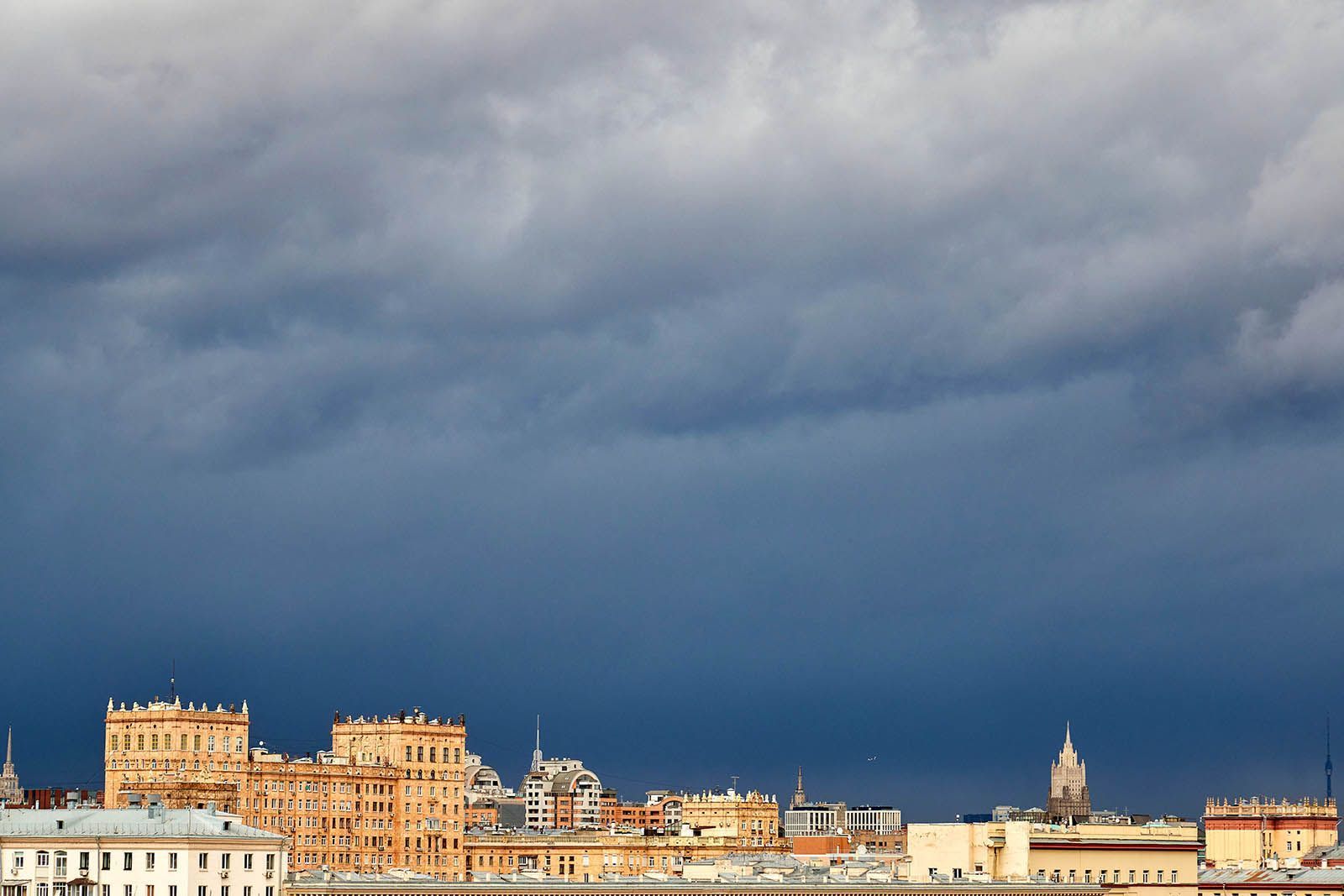 Погода в столице: дожди и похолодание в ближайшие дни