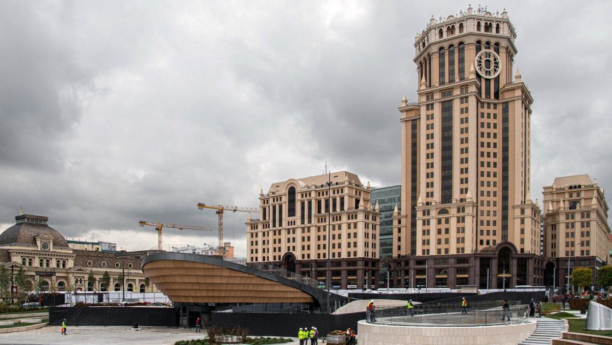 В Москве открыли центральную часть нового парка на Павелецкой площади
