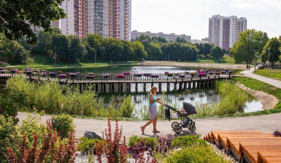На юге Москвы благоустроят четыре зелёные зоны