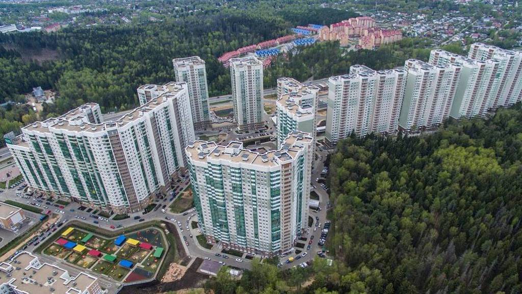 В России в 1,8 раза вырос объём строительства жилья