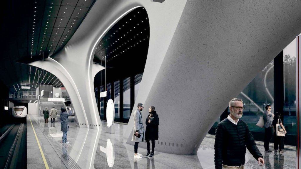 В Москве появится первая отапливаемая наземная станция метро