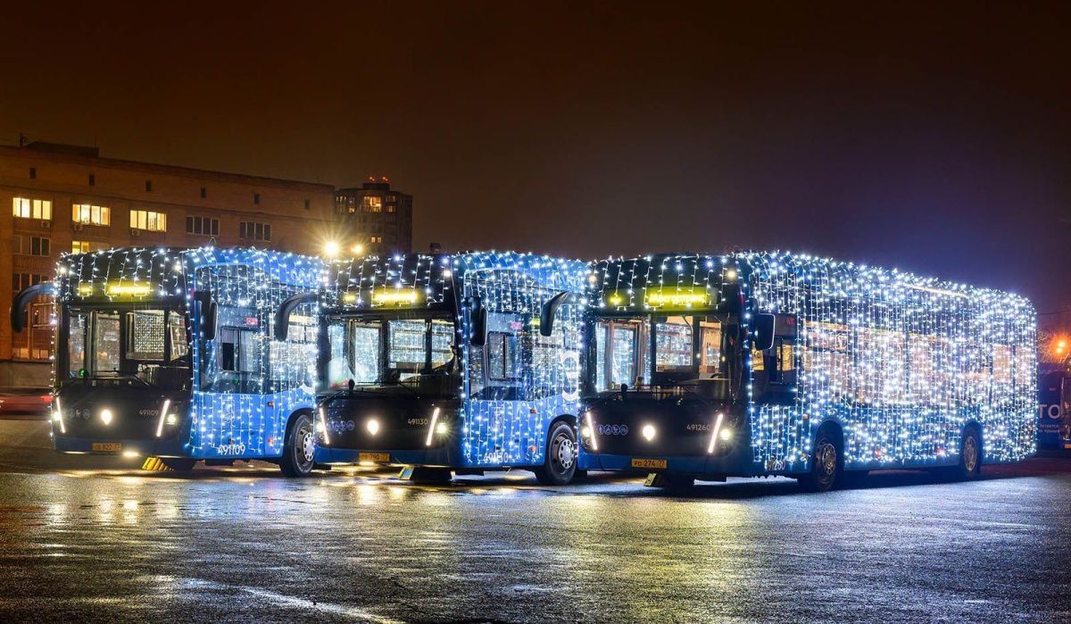 Городской транспорт изменит график работы в новогоднюю ночь