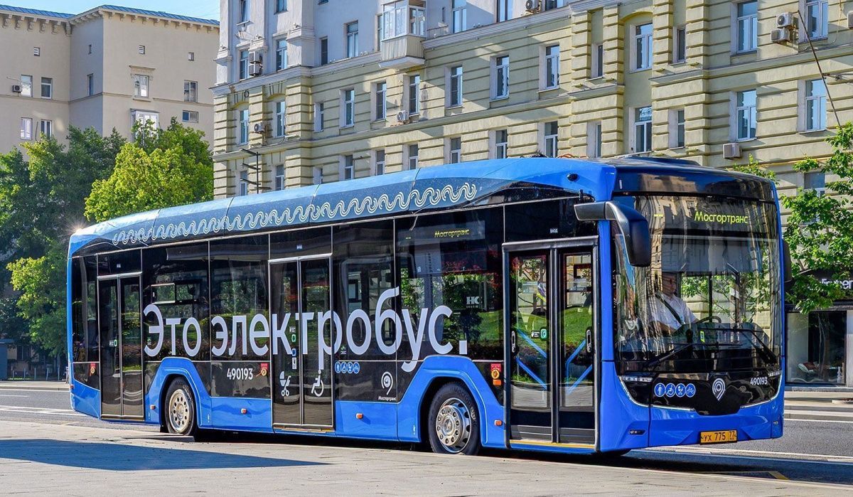 В Москве запустили электробусные маршруты, объединившие пять столичных районов