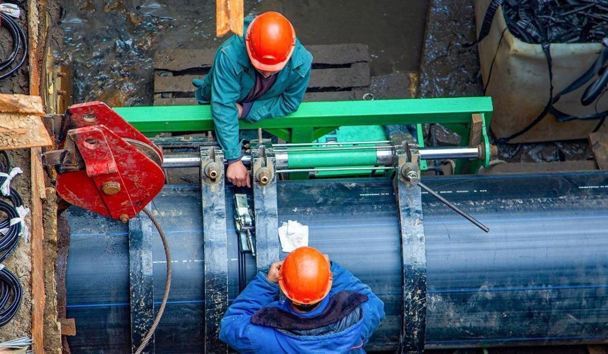 В Таганском районе Москвы обновили свыше четырех километров водных сетей