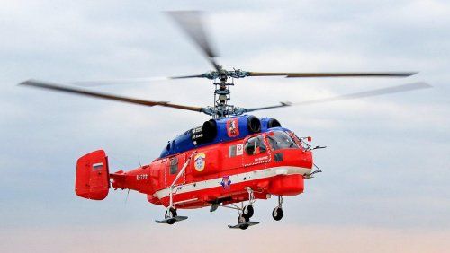 Новый пожарный вертолет пополнил отряд Московского авиацентра