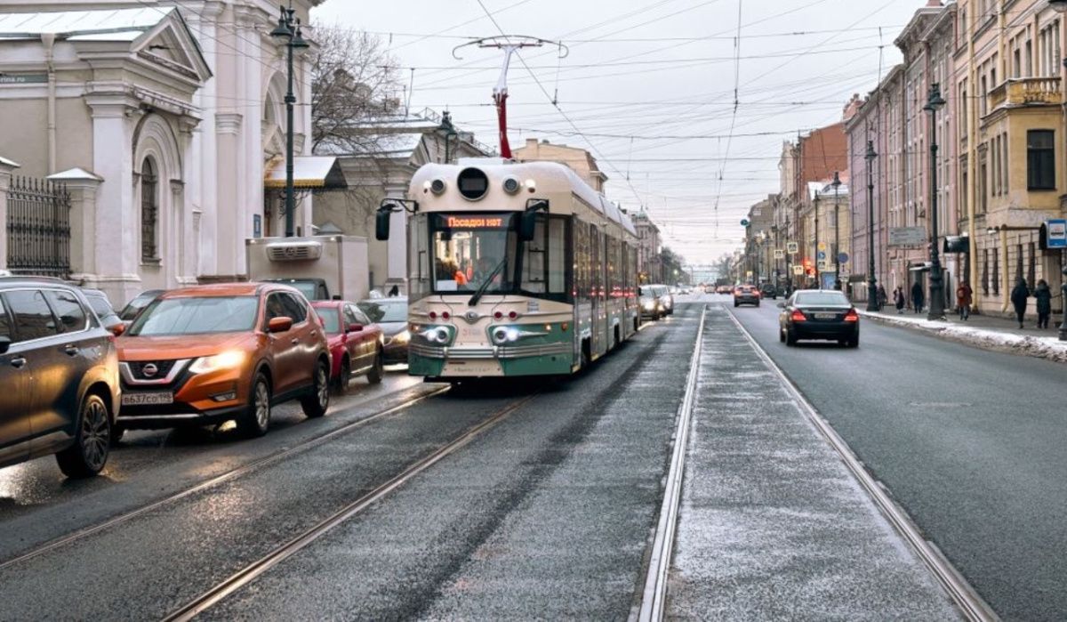 В Петербурге в 2024 году обновили свыше 25 километров трамвайных рельсов