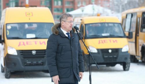 Башкирские школы получили новые автобусы 
