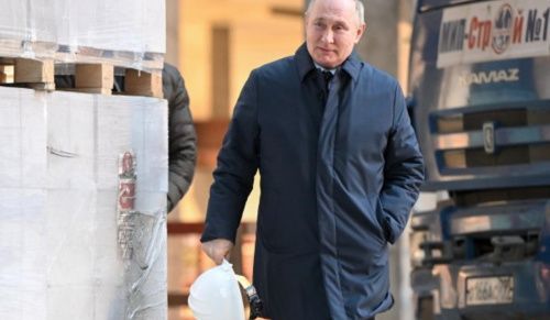Путин проконтролировал строительные работы будущего московского Национального космического центра