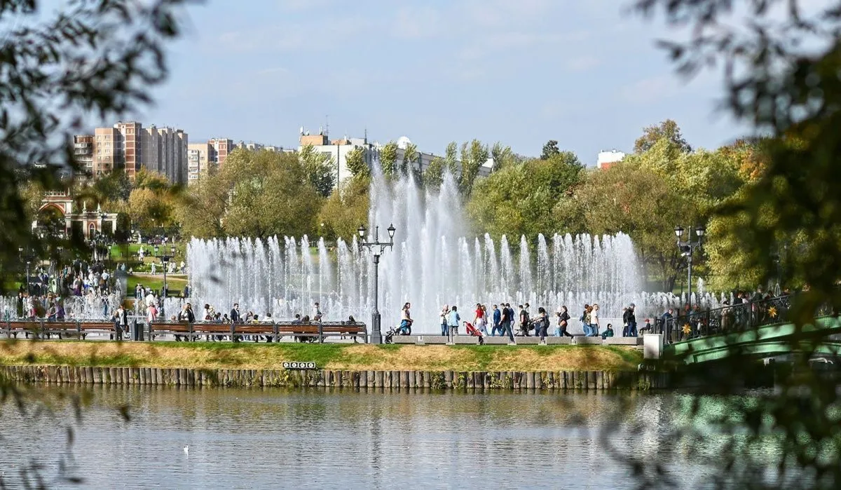 Светодинамический фонтан в «Царицыно» обновляют к новому сезону