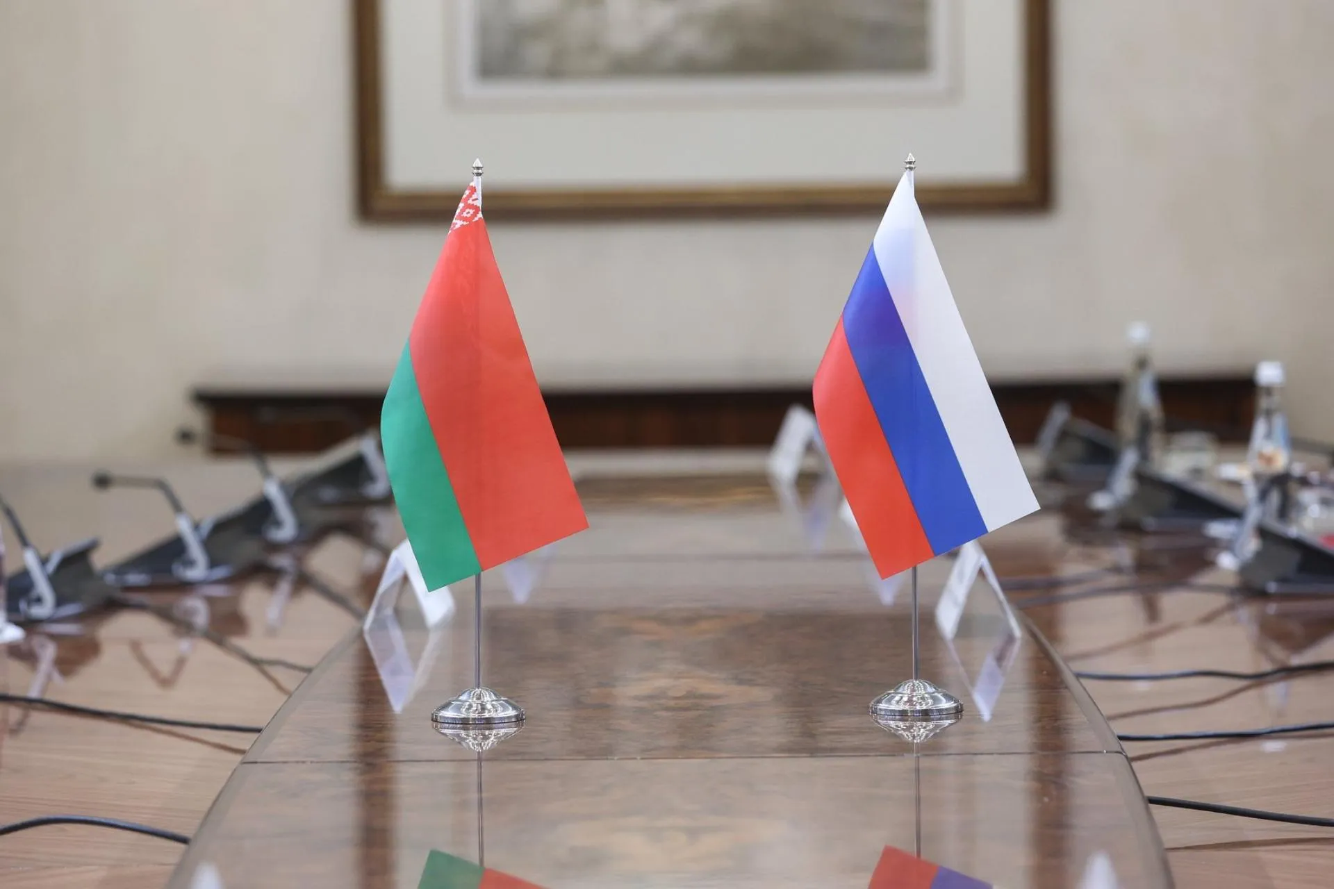 Валентина Матвиенко провела встречу с Министром иностранных дел Республики Беларусь Сергеем Алейником