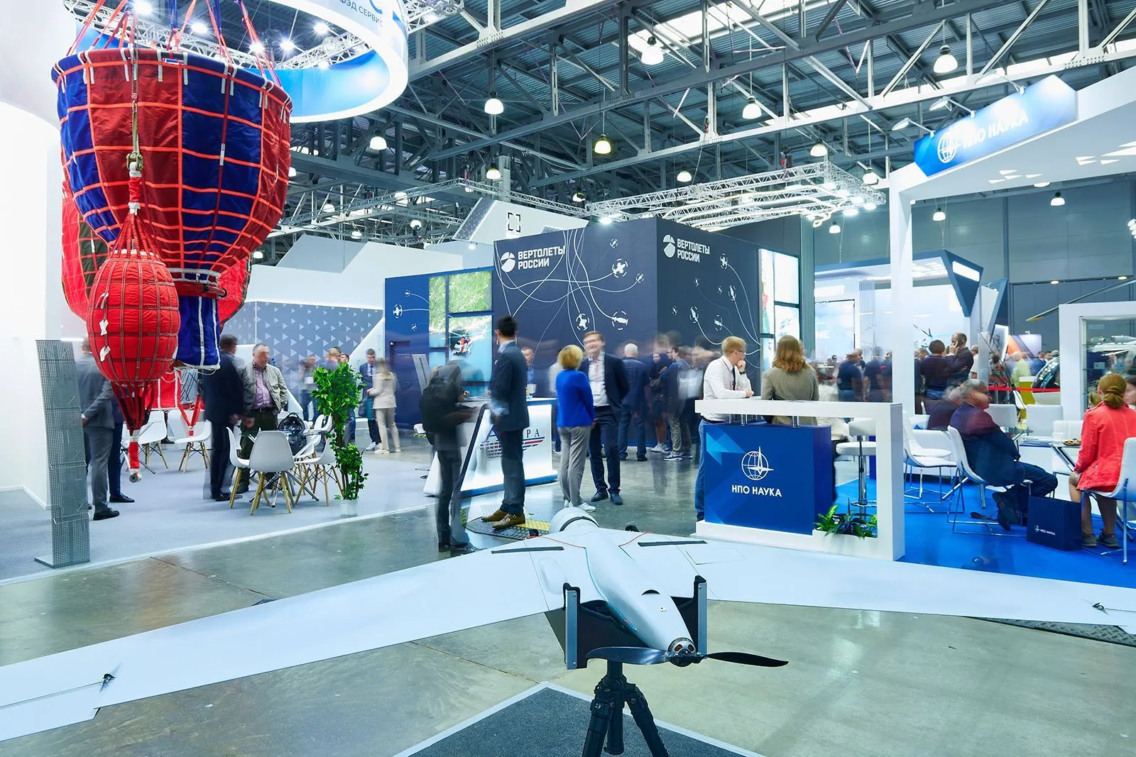 Несколько десятков московских предприятий приняли участие в международной выставке вертолетной индустрии