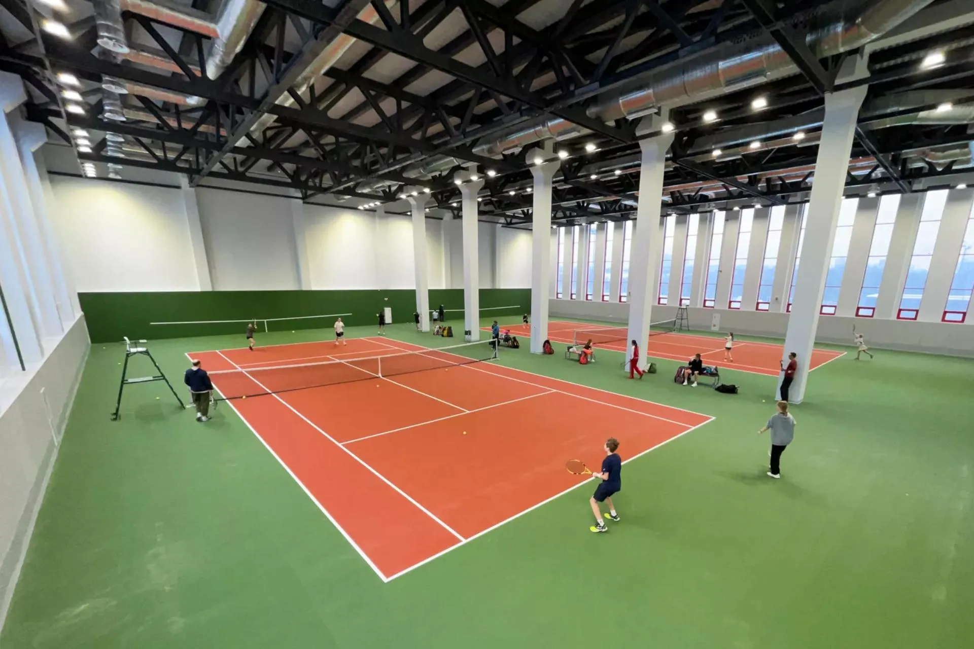 Открытие духовно-культурного центра и завершение строительства теннисного центра на территории бывшего Тушинского аэродрома