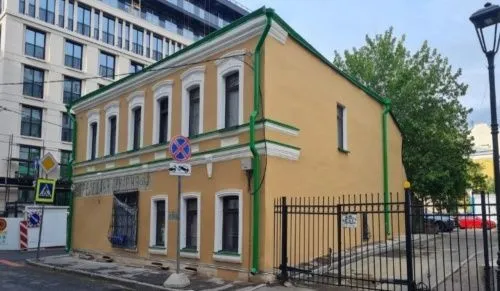 В Москве в Красносельском районе восстановили  фасад здания Стрелецкой пекарни 