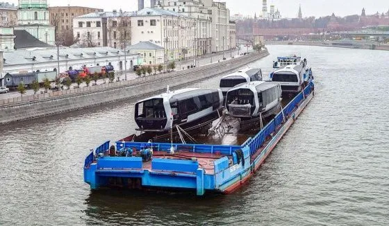 Московский речной флот пополнился электросуднами