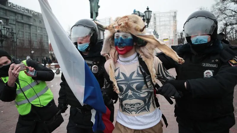 В Москве арестовали 30 участников незаконной акции