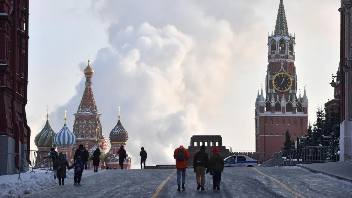 В Москве на Красной площади задержали гражданку США