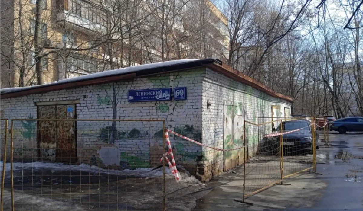 В Гагаринском районе ликвидировали неиспользуемую постройку