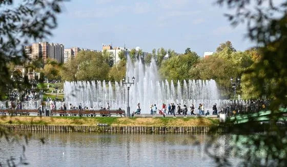 Светодинамический фонтан в «Царицыно» обновляют к новому сезону